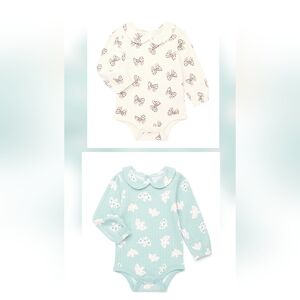 Garanimals Baby Girl Collared Bodysuits